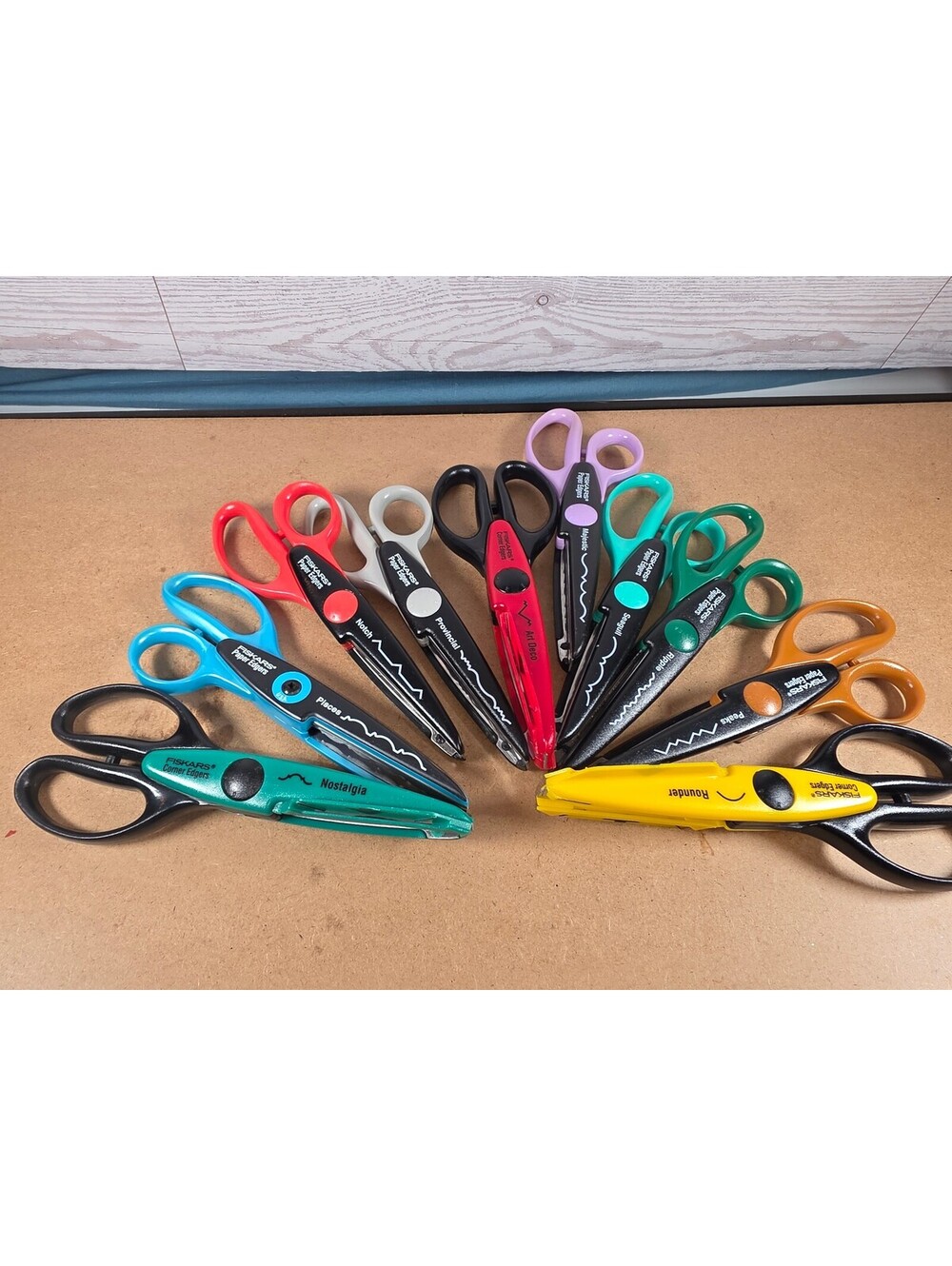 Fiskars Decorative Edge Scissors Set - Assorted Patterns and Colors